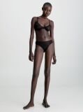 Black Bikini Briefs - Sheer Marquisette  Women