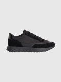 Negru Adidasi Runner Din Amestec De Piele  Barbati