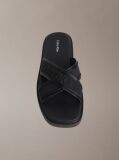 Negru Luxor - Sandale Usoare Tip Lug Cu Logo  Barbati