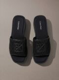 Negru Amelia - Papuci Cu Platforma Din Mesh  Femei