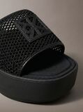 Negru Amelia - Papuci Cu Platforma Din Mesh  Femei