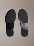 Negru Filomena - Sandale Slingback Din Piele  Femei
