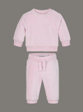 Roz Set Cadou Din Fleece Catifelat Pentru Nou-Nascuti  Nou-nascuti