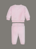Roz Set Cadou Din Fleece Catifelat Pentru Nou-Nascuti  Nou-nascuti