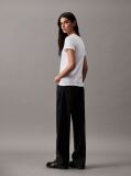Alb Tricou Slim Din Bumbac Organic  Femei