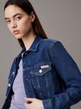 Denim Jacheta Denim Cropped Stil Anii 90  Femei
