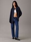 Denim Camasa Denim Cu Silueta Oversized  Femei
