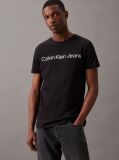 Negru Tricou Cu Logo  Barbati