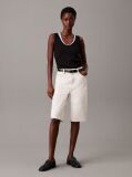 Negru Maiou Slim Cu Textura Rib  Femei