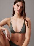 Grey Triangle Bikini Top  Women