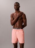 Roz Pantaloni Scurti De Baie Cu Elastic Dublu La Talie - Intense Power  Barbati