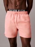 Roz Pantaloni Scurti De Baie Cu Elastic Dublu La Talie - Intense Power  Barbati