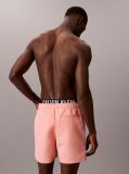 Roz Pantaloni Scurti De Baie Cu Elastic Dublu La Talie - Intense Power  Barbati