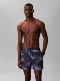 Blue Solid Swim Shorts  Men