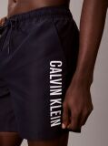 Negru Pantaloni Scurti De Baie Medii Cu Snur - Intense Power  Barbati