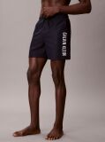 Negru Pantaloni Scurti De Baie Medii Cu Snur - Intense Power  Barbati