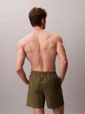 Green Medium Drawstring Swim Shorts - Intense Power  Men