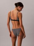 Negru Slip De Baie - CK Icon  Femei