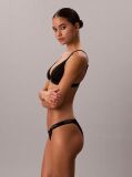 Negru Slip De Baie - CK Icon  Femei
