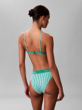 Green Triangle Bikini Top - CK Icon  Women