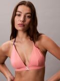 Roz Sutien De Baie Tip Triunghi Halter - CK Monogram  Femei