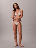Gri Slip De Baie Cu Snururi Laterale - CK Essentials  Femei