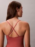 Rosu Costum De Baie Bandeau - CK Essentials  Femei