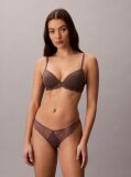 Brown Lift Demi Bra - Sensual Stretch Lace  Women