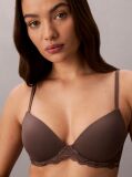 Brown Lift Demi Bra - Sensual Stretch Lace  Women