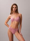 Roz Tanga Din Dantela – Perfectly Fit  Femei