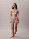 Albastru Sutien Bralette Triunghi Usor Captusit - Icon Cotton Modal  Femei