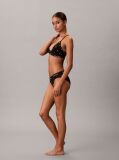 Negru Sutien Bralette Triunghi Usor Captusit - Icon Cotton Modal  Femei