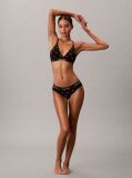 Negru Sutien Bralette Triunghi Usor Captusit - Icon Cotton Modal  Femei