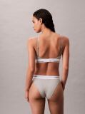 Grey Lightly Lined Bralette - Icon Cotton Modal  Women