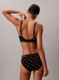 Negru Sutien Bralette Usor Captusit - Icon Cotton Modal  Femei