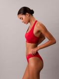 Rosu Bralette Fara Captuseala - Icon Cotton Modal  Femei