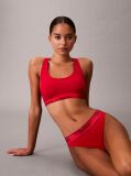 Rosu Bralette Fara Captuseala - Icon Cotton Modal  Femei