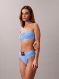 Blue Bandeau Bralette - Heritage Classic Cotton  Women