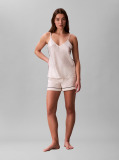 White Satin Camisole Pyjama Top  Women