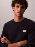 Blue Long Sleeve Waffle T-shirt  Men