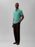 Green Cotton Piqué Polo Shirt  Men