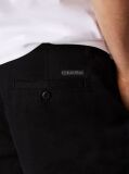 Black Soft Twill Chino Shorts  Men