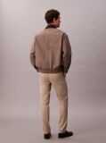 Kaki Pantaloni Slim Din Bumbac Elastic  Barbati