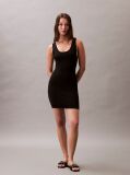 Black Cross Back Mini Dress  Women