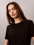 Negru Tricou Cu Maneca Scurta  Femei