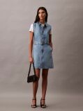Denim Rochie Mini Denim Fara Maneci  Femei