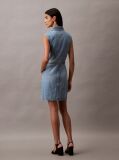 Denim Rochie Mini Denim Fara Maneci  Femei