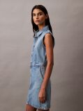 Denim Rochie Mini Denim Fara Maneci  Femei