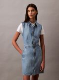 Denim Rochie Mini Denim Fara Maneci  Femei