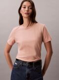 Portocaliu Tricou Cu Monograma  Femei
